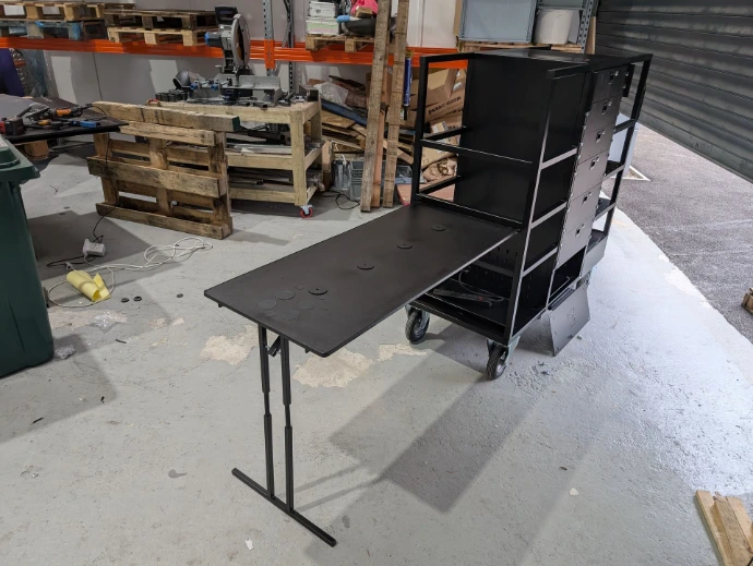 Bespoke film and TV production Cart