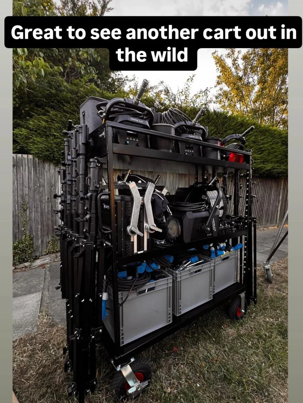 Bespoke Film and Tv cart