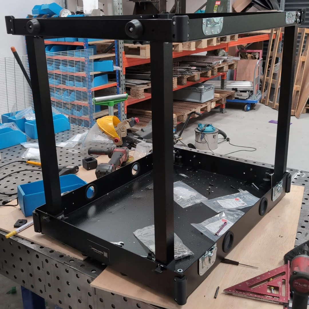 Folding cart in development 