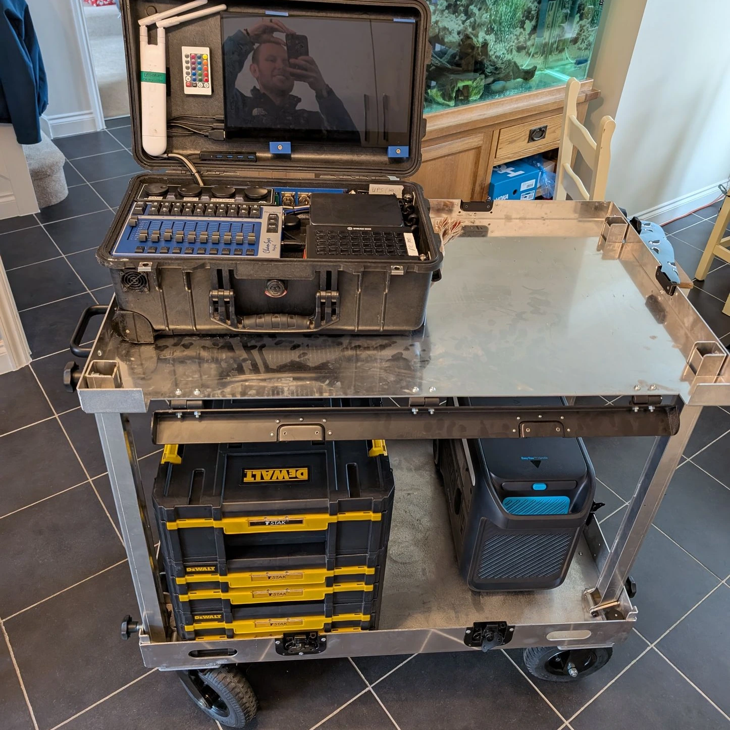 First Stages of First Folding Hippo Cart